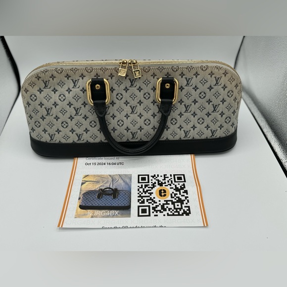 Louis Vuitton Monogram Mini Lin Alma Long Handbag - Picture 3 of 14